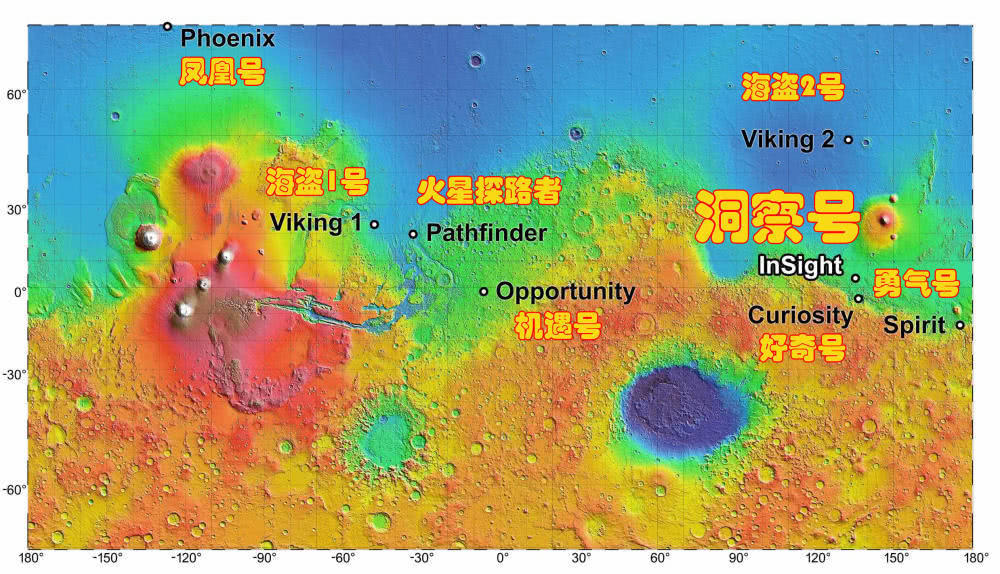 NASA洞察号探测器成功着陆火星，还带去了26万中国人的名字
