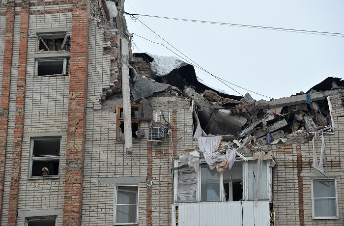 （外代一线）（7）俄居民楼天然气爆炸致1-FZ00032262180.JPG