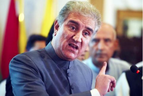 近日,巴基斯坦外交部长沙阿·马哈茂德·库雷希(shah mahmood qureshi