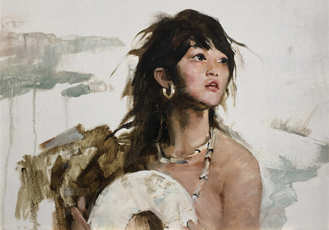 6内 海《良渚玉女》54×65cm_副本.jpg