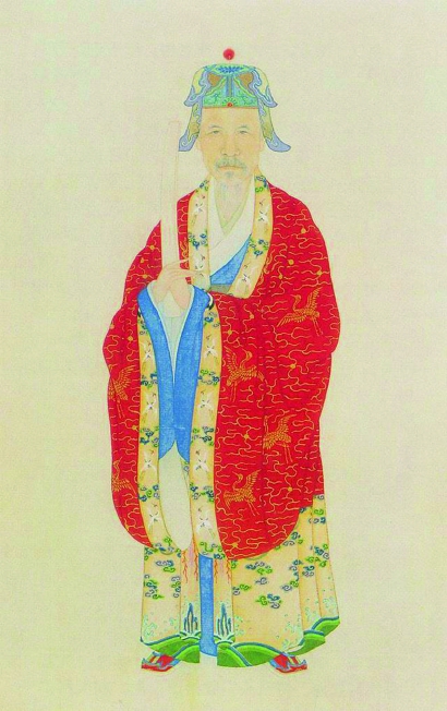 清代叶衍兰所绘的文天祥画像.jpg 清代叶衍兰所绘的文天祥画像.jpg