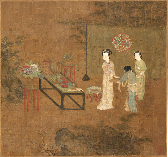 宋 无款 《盥手观花图》 天津博物馆藏 _副本.jpg 宋 无款 《盥手观花图》 天津博物馆藏 _副本.jpg