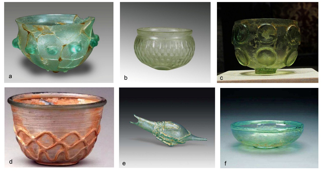 六朝时期陆上丝绸之路传入中国北方地区的玻璃器皿.png